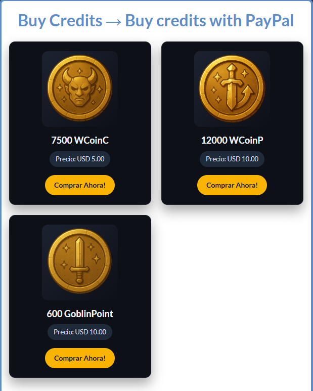 Modulo Donacion — MercadoPago & PayPal