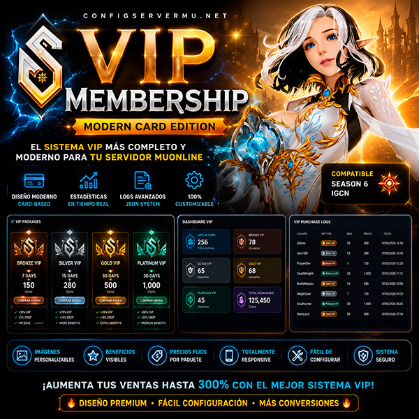 VIP MEMBERSHIP SYSTEM